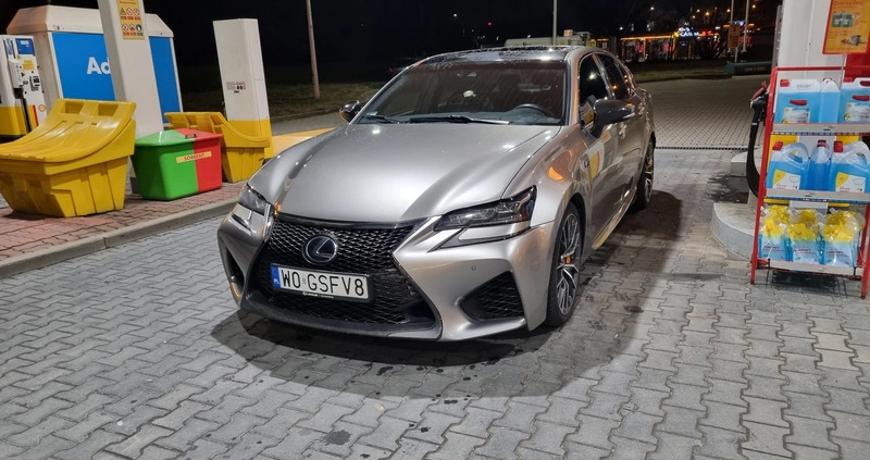 Lexus GS cena 199000 przebieg: 85000, rok produkcji 2015 z Pajęczno małe 529